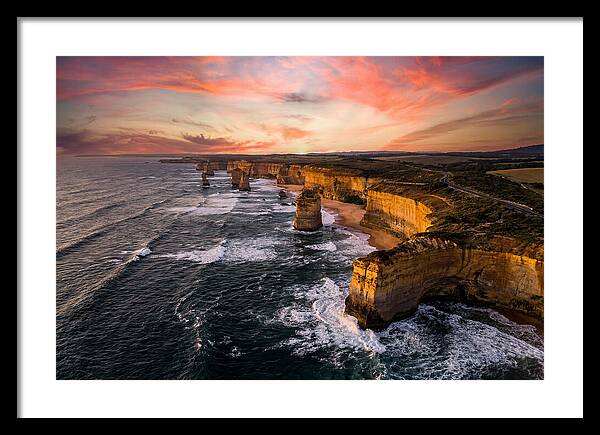 Twelve Apostles At Sunset