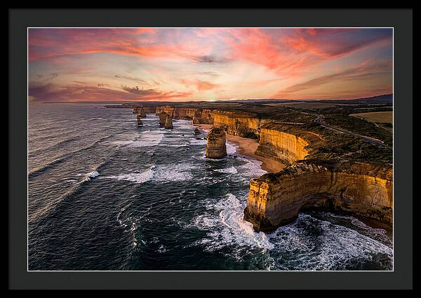 Twelve Apostles At Sunset