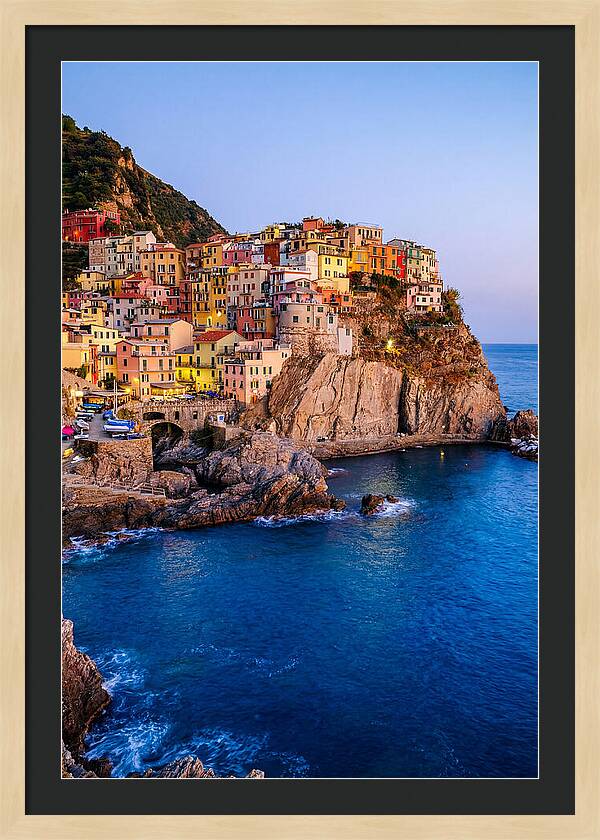 Twilight Calm Above Manarola