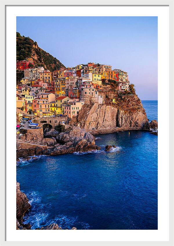 Twilight Calm Above Manarola