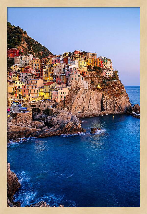 Twilight Calm Above Manarola