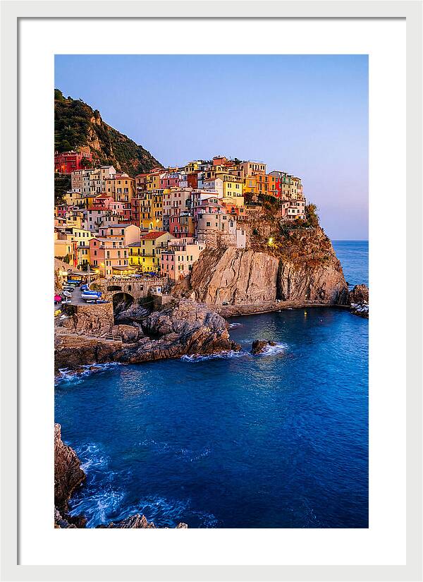Twilight Calm Above Manarola