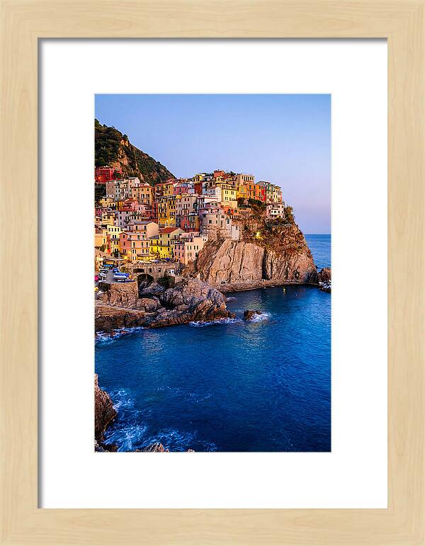 Twilight Calm Above Manarola