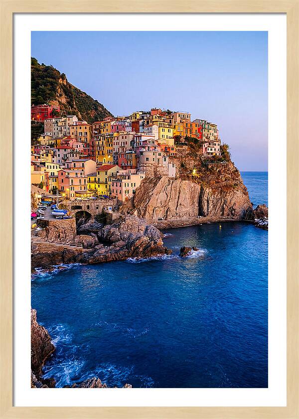 Twilight Calm Above Manarola