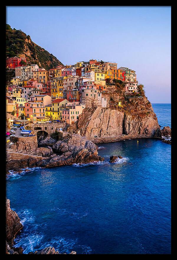 Twilight Calm Above Manarola