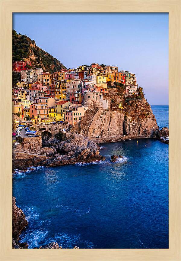 Twilight Calm Above Manarola