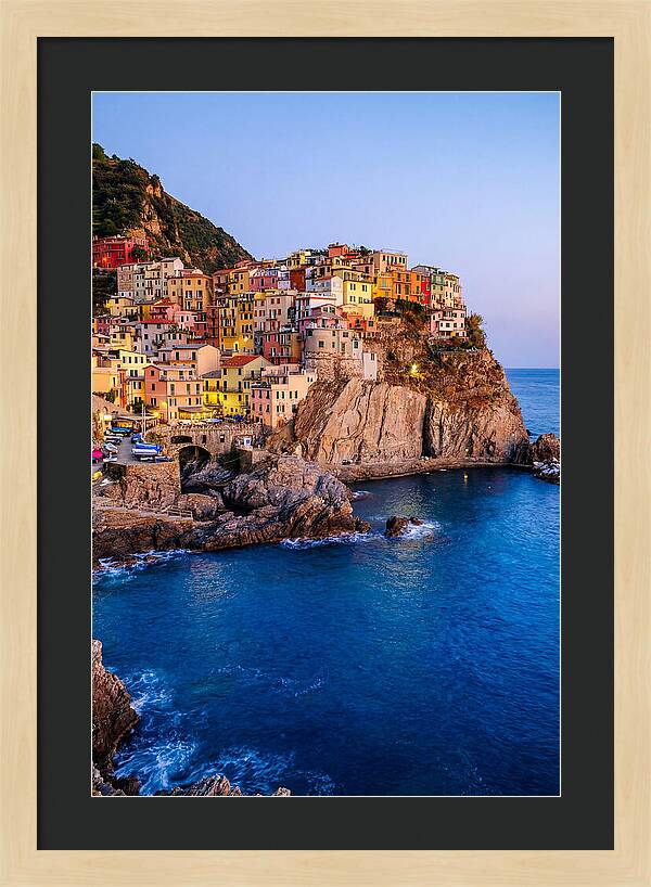 Twilight Calm Above Manarola