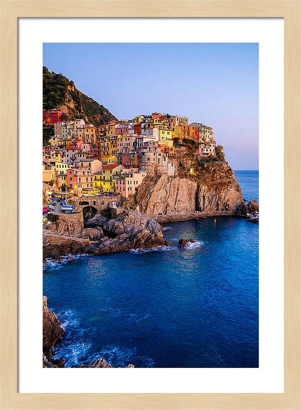 Twilight Calm Above Manarola
