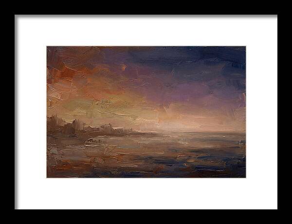 Twilight Gradient Over Water