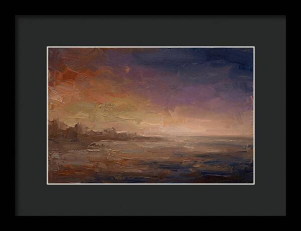 Twilight Gradient Over Water