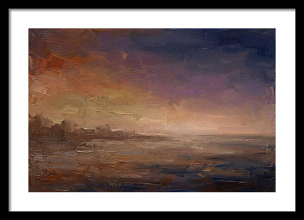 Twilight Gradient Over Water