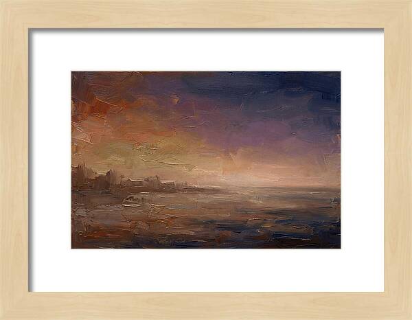 Twilight Gradient Over Water