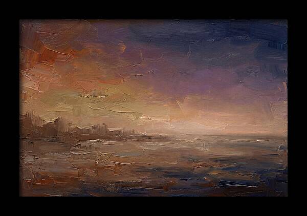 Twilight Gradient Over Water