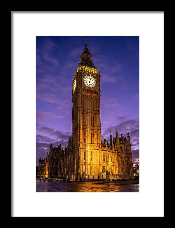 Twilight Over Big Ben