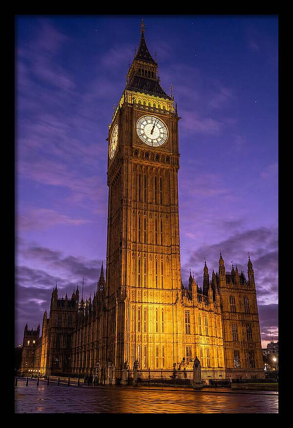 Twilight Over Big Ben