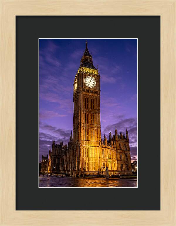 Twilight Over Big Ben