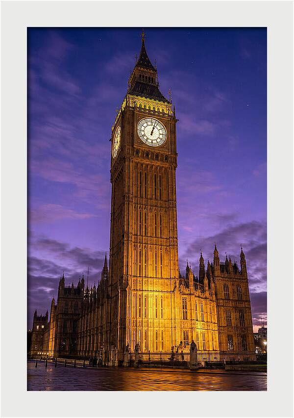 Twilight Over Big Ben