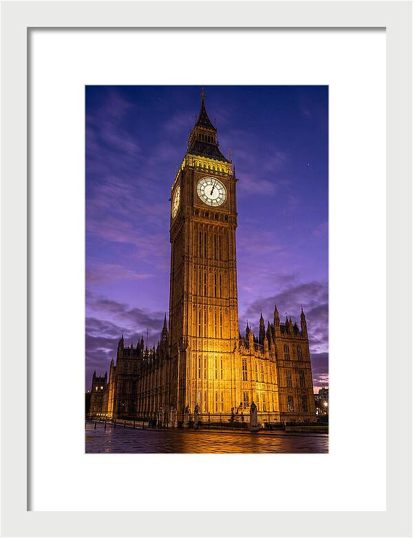 Twilight Over Big Ben