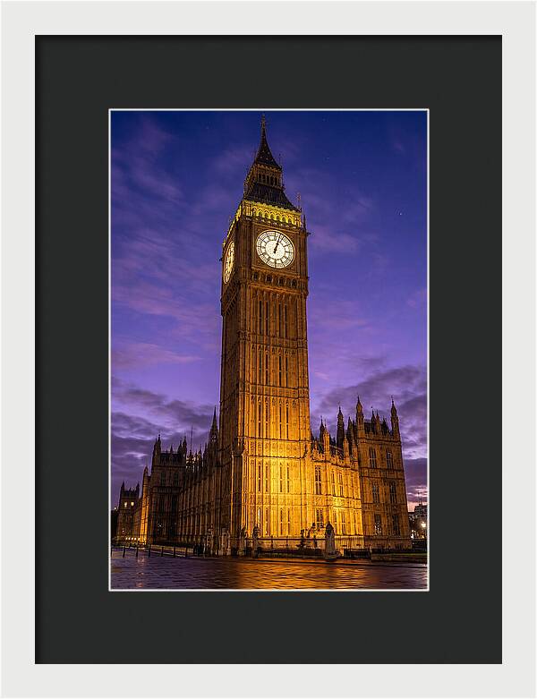 Twilight Over Big Ben