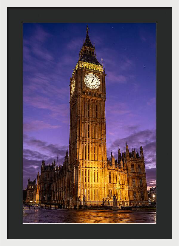 Twilight Over Big Ben