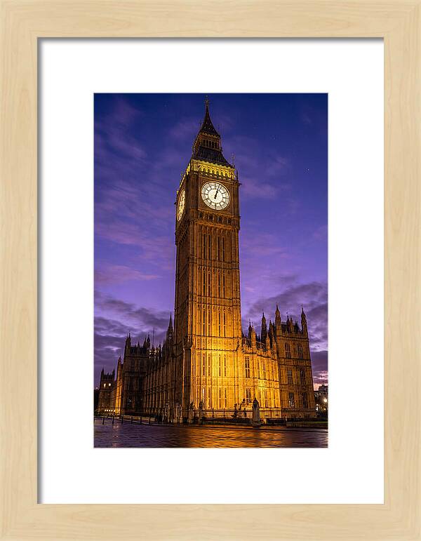 Twilight Over Big Ben