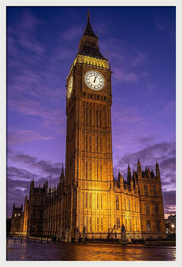 Twilight Over Big Ben