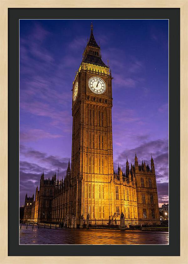 Twilight Over Big Ben