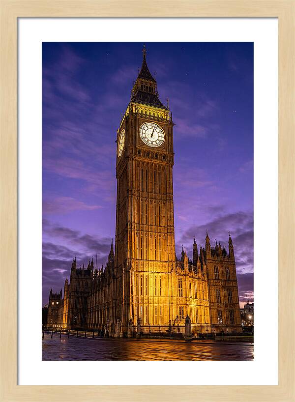Twilight Over Big Ben