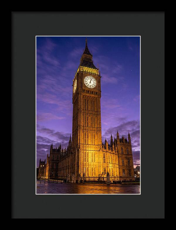 Twilight Over Big Ben