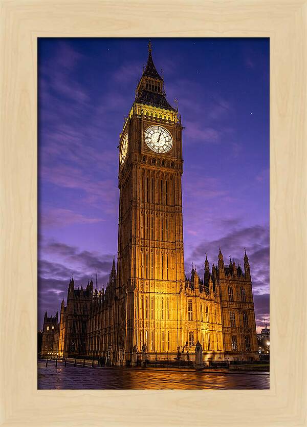 Twilight Over Big Ben
