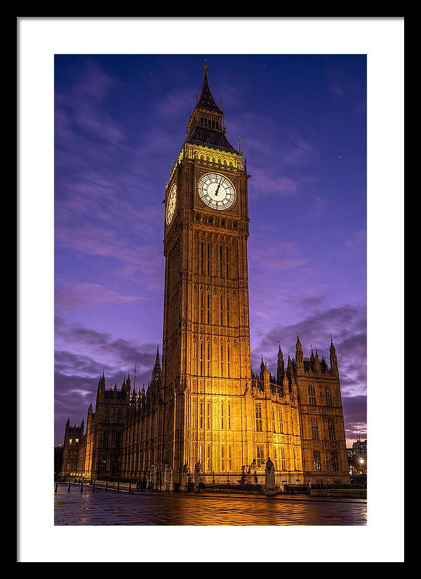 Twilight Over Big Ben