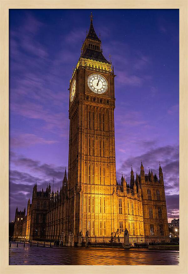 Twilight Over Big Ben