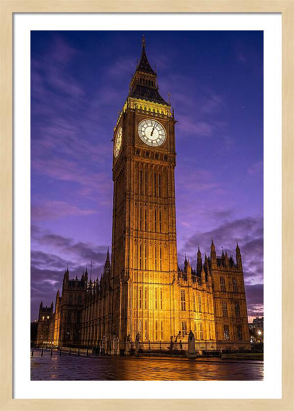 Twilight Over Big Ben