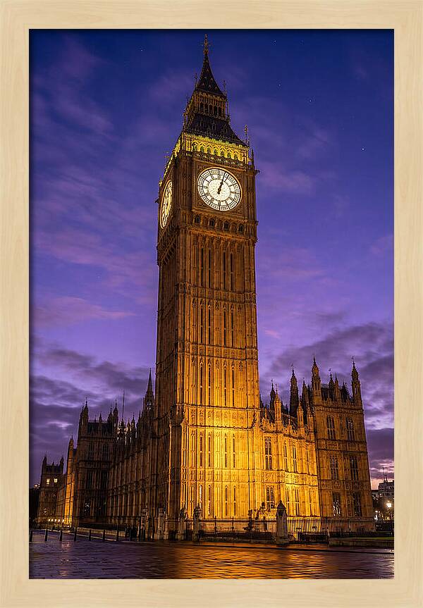 Twilight Over Big Ben
