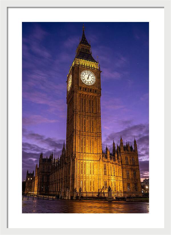 Twilight Over Big Ben