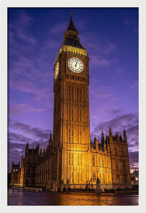 Twilight Over Big Ben