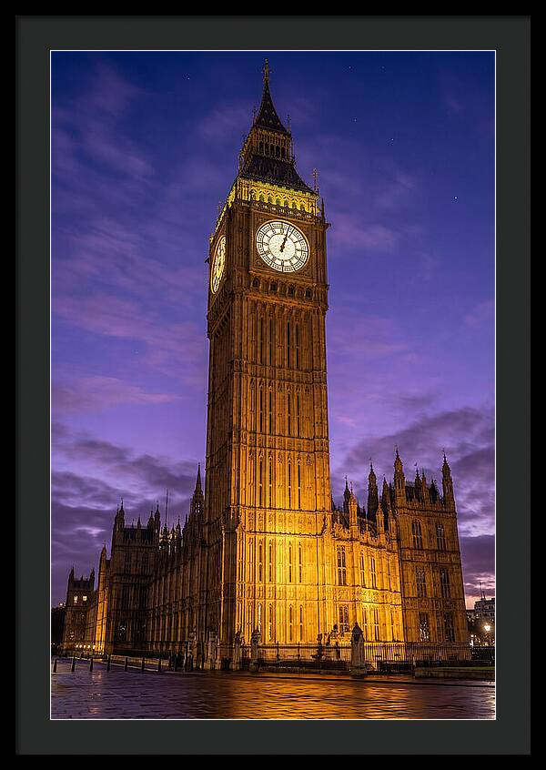 Twilight Over Big Ben