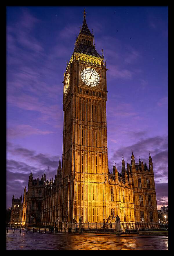 Twilight Over Big Ben