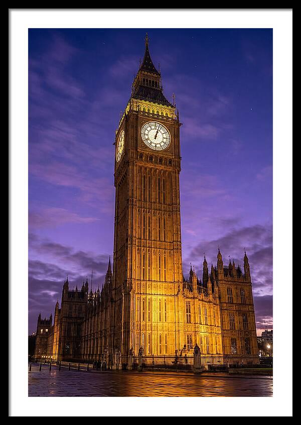 Twilight Over Big Ben