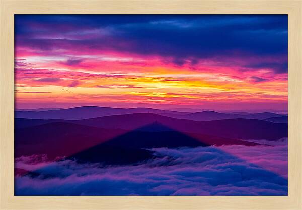 Twilight Over Brocken Mountain