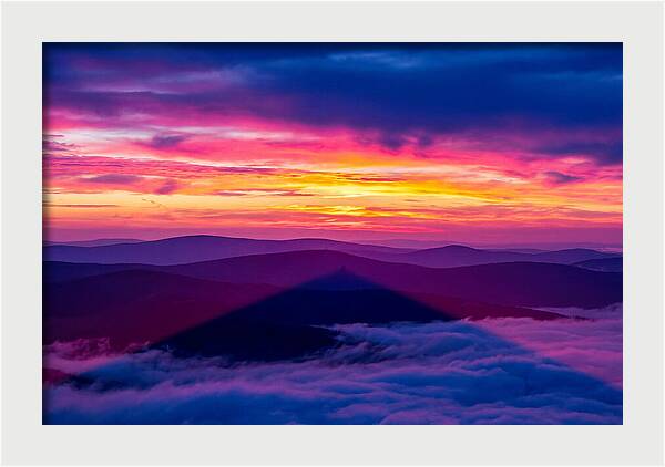 Twilight Over Brocken Mountain