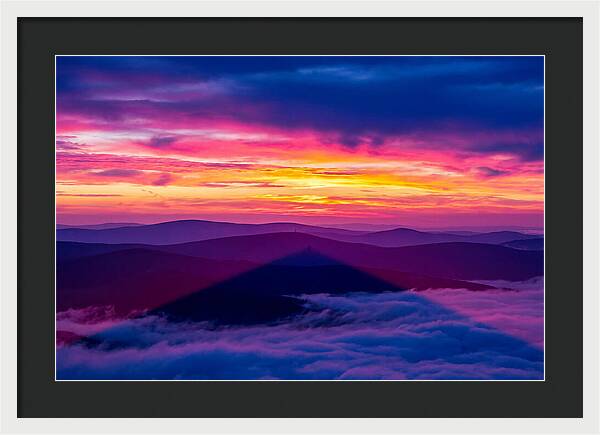 Twilight Over Brocken Mountain