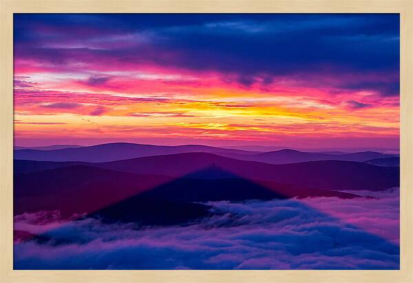 Twilight Over Brocken Mountain