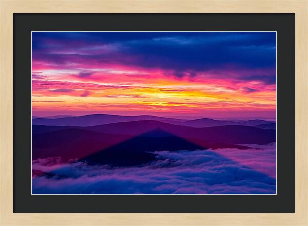 Twilight Over Brocken Mountain