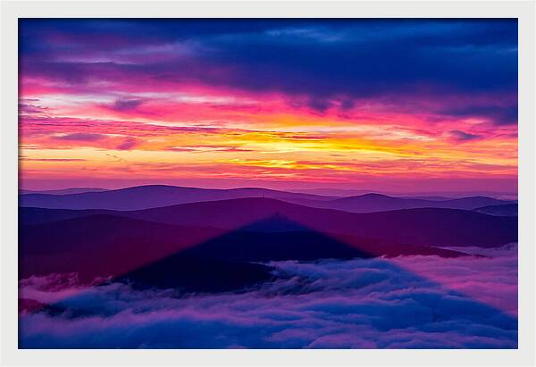 Twilight Over Brocken Mountain