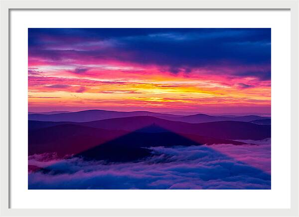 Twilight Over Brocken Mountain