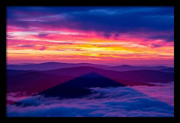 Twilight Over Brocken Mountain