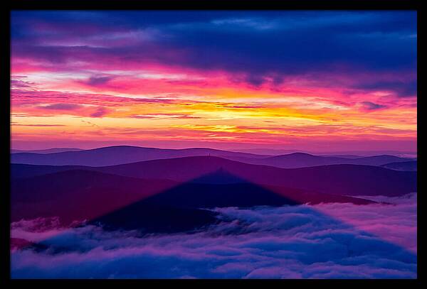 Twilight Over Brocken Mountain