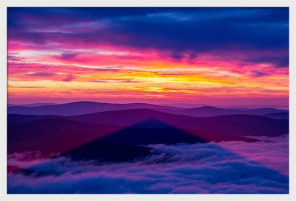 Twilight Over Brocken Mountain