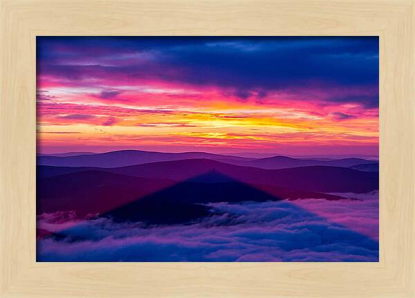 Twilight Over Brocken Mountain
